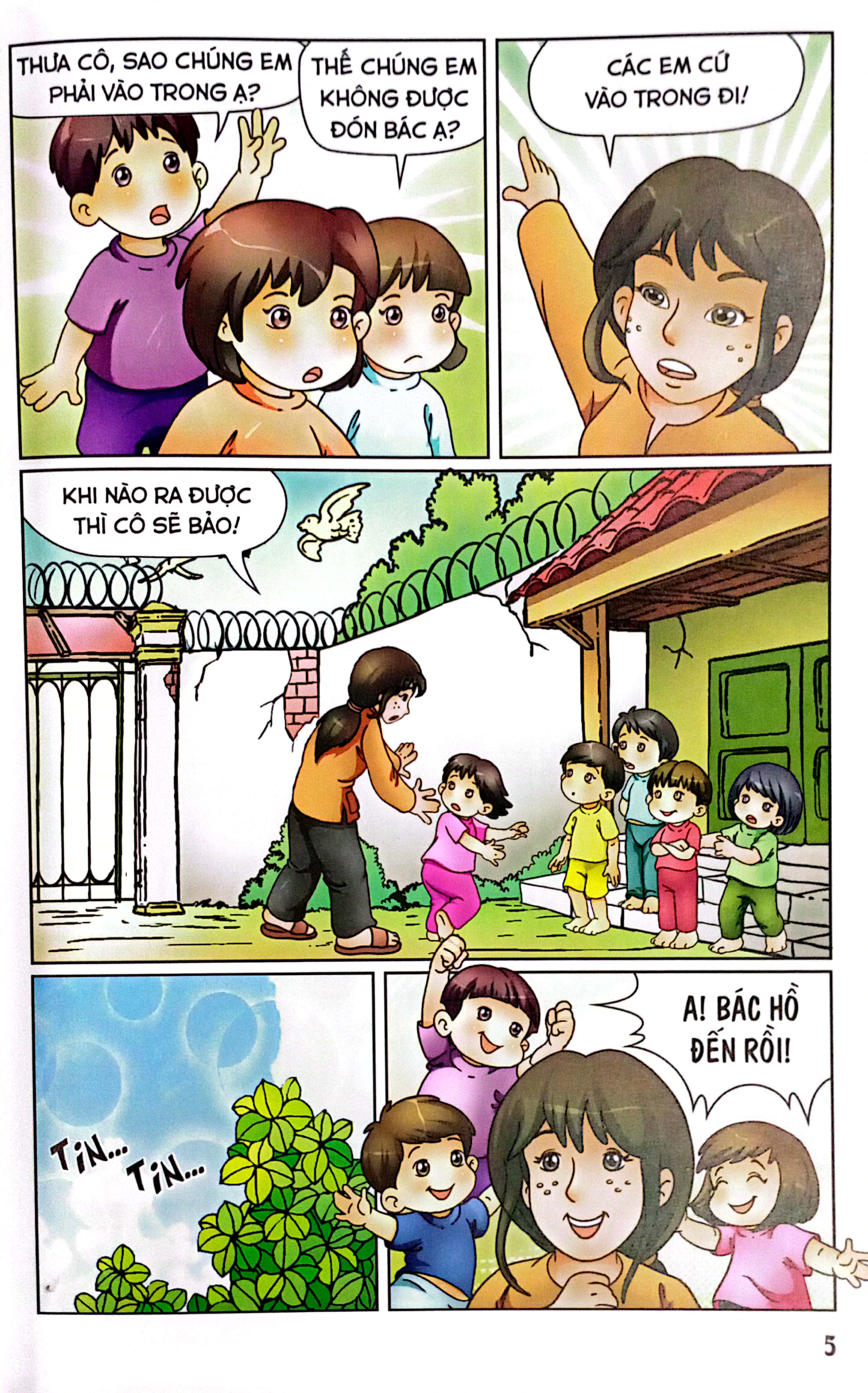 bộ bác hồ sống mãi - những mẩu chuyện hay về bác - tập 1 - Ảnh 5