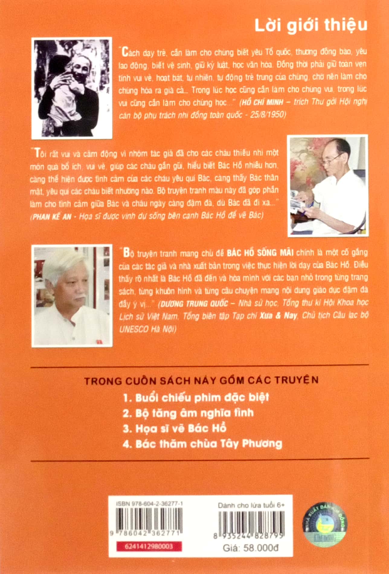 bộ bác hồ sống mãi - những mẩu chuyện hay về bác - tập 3 - Ảnh 6