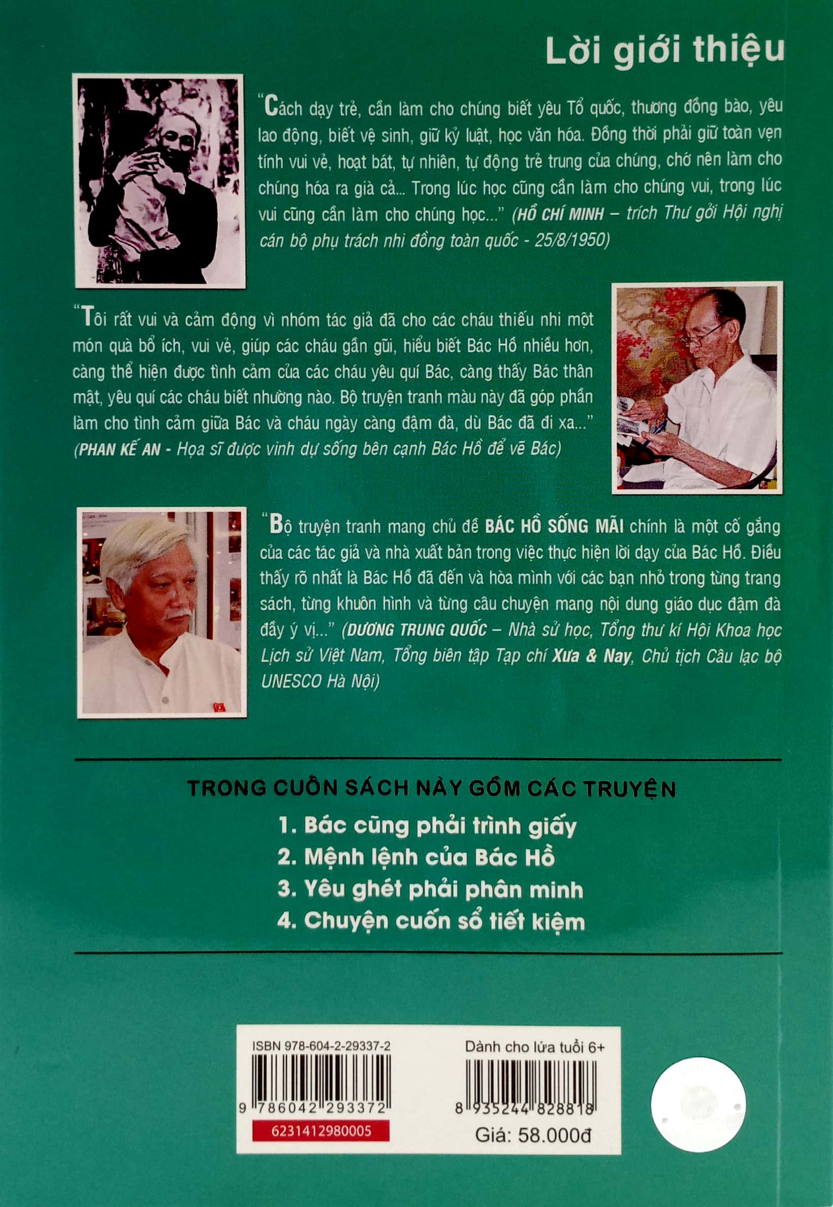 bộ bác hồ sống mãi - những mẩu chuyện hay về bác - tập 5 - Ảnh 6