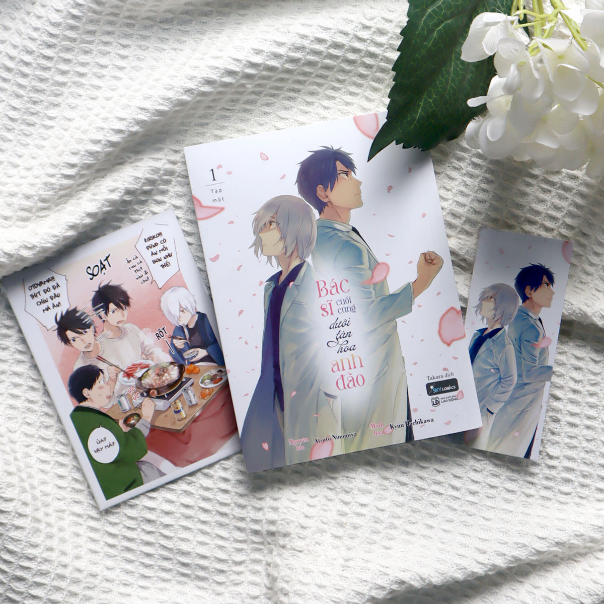 Bộ Bác Sĩ Cuối Cùng Dưới Tán Hoa Anh Đào - Tập 1 - Tặng Kèm Bookmark + Postcard - Ảnh 4