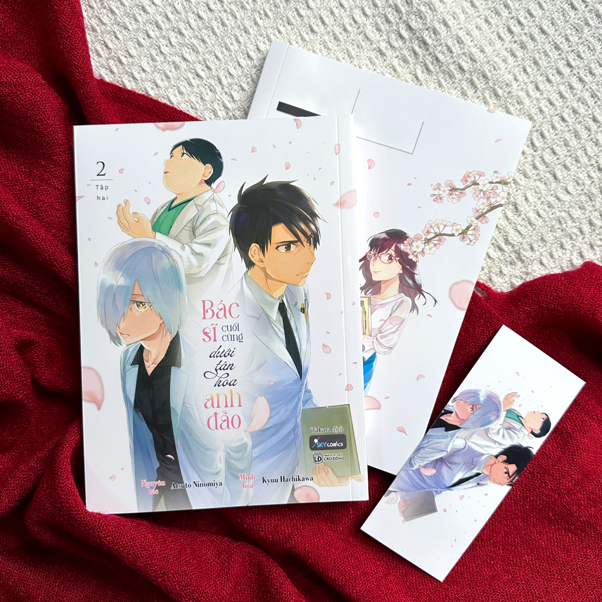 Bộ Bác Sĩ Cuối Cùng Dưới Tán Hoa Anh Đào - Tập 2 - Tặng Kèm Bookmark - Ảnh 4