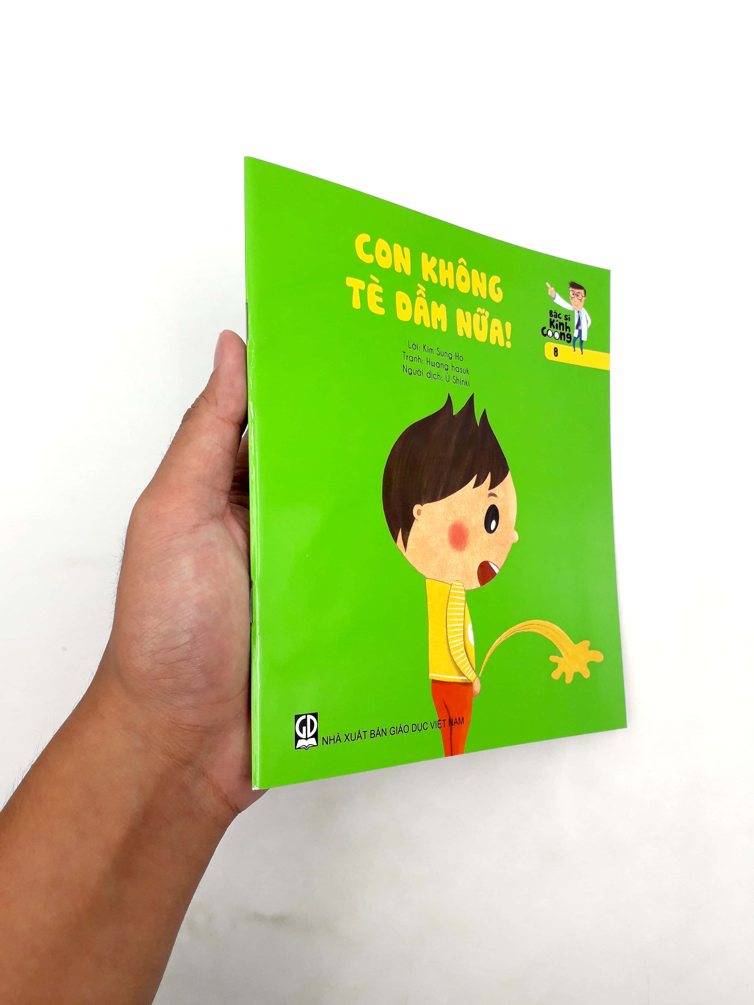 bộ bác sĩ kính coong tập 8 - con không tè dầm nữa! (tái bản 2019) - Ảnh 9