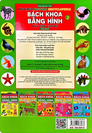 bộ bách khoa bằng hình đầu tiên cho bé 2 - chủ đề thế giới động vật - Ảnh 6