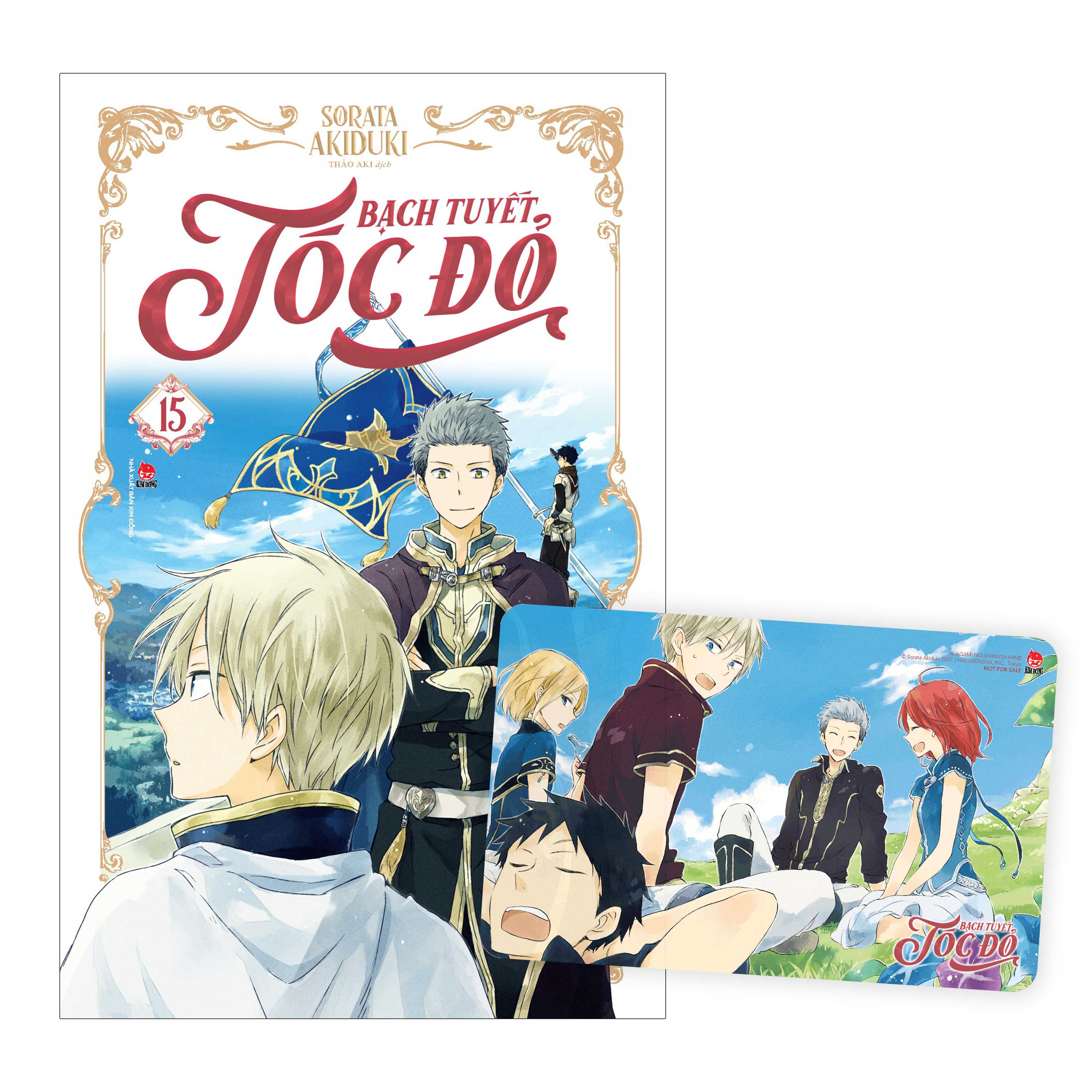 Bộ Bạch Tuyết Tóc Đỏ - Tập 15 - Tặng Kèm Card PVC - Ảnh 2