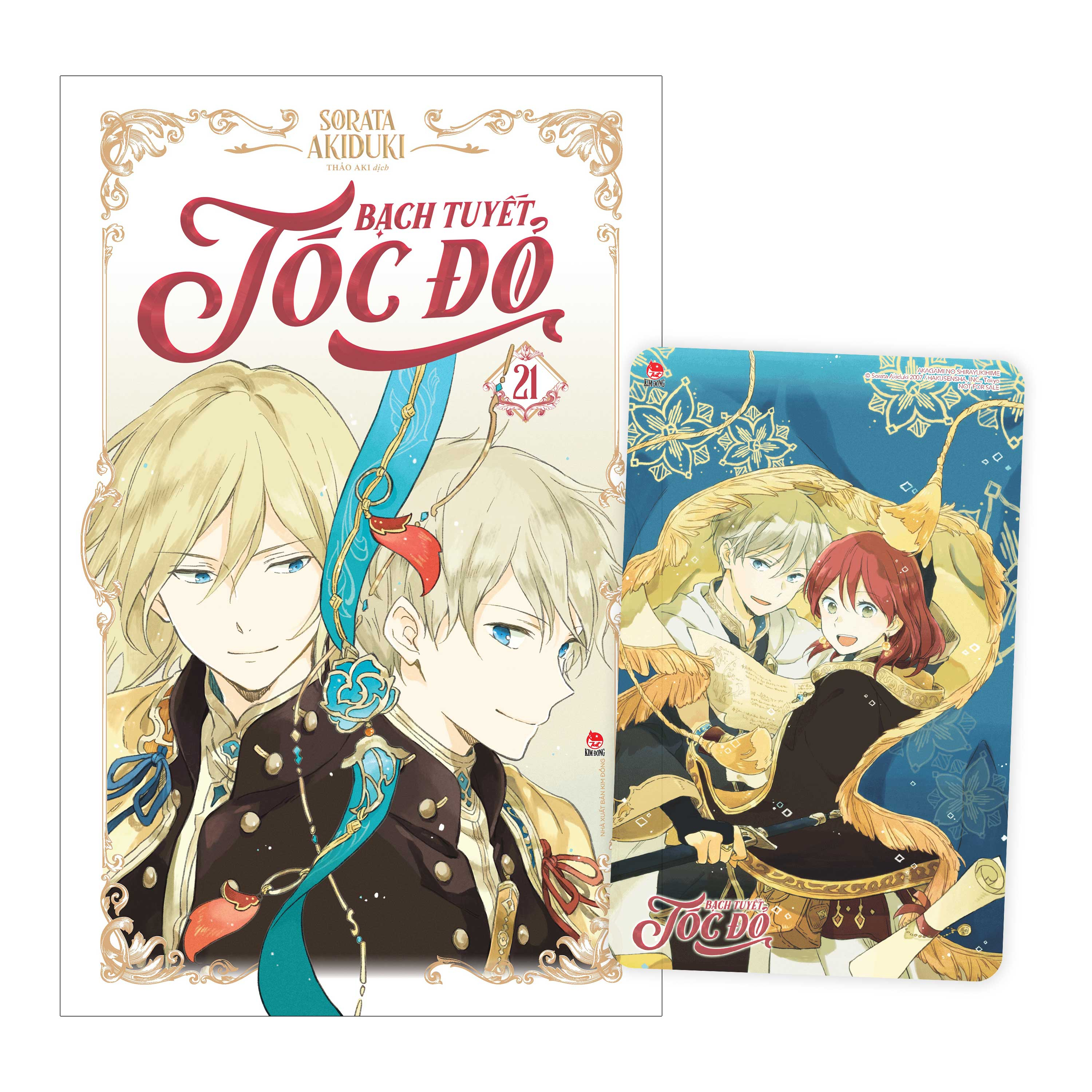 Bộ Bạch Tuyết Tóc Đỏ - Tập 21 - Tặng Kèm Card PVC - Ảnh 2