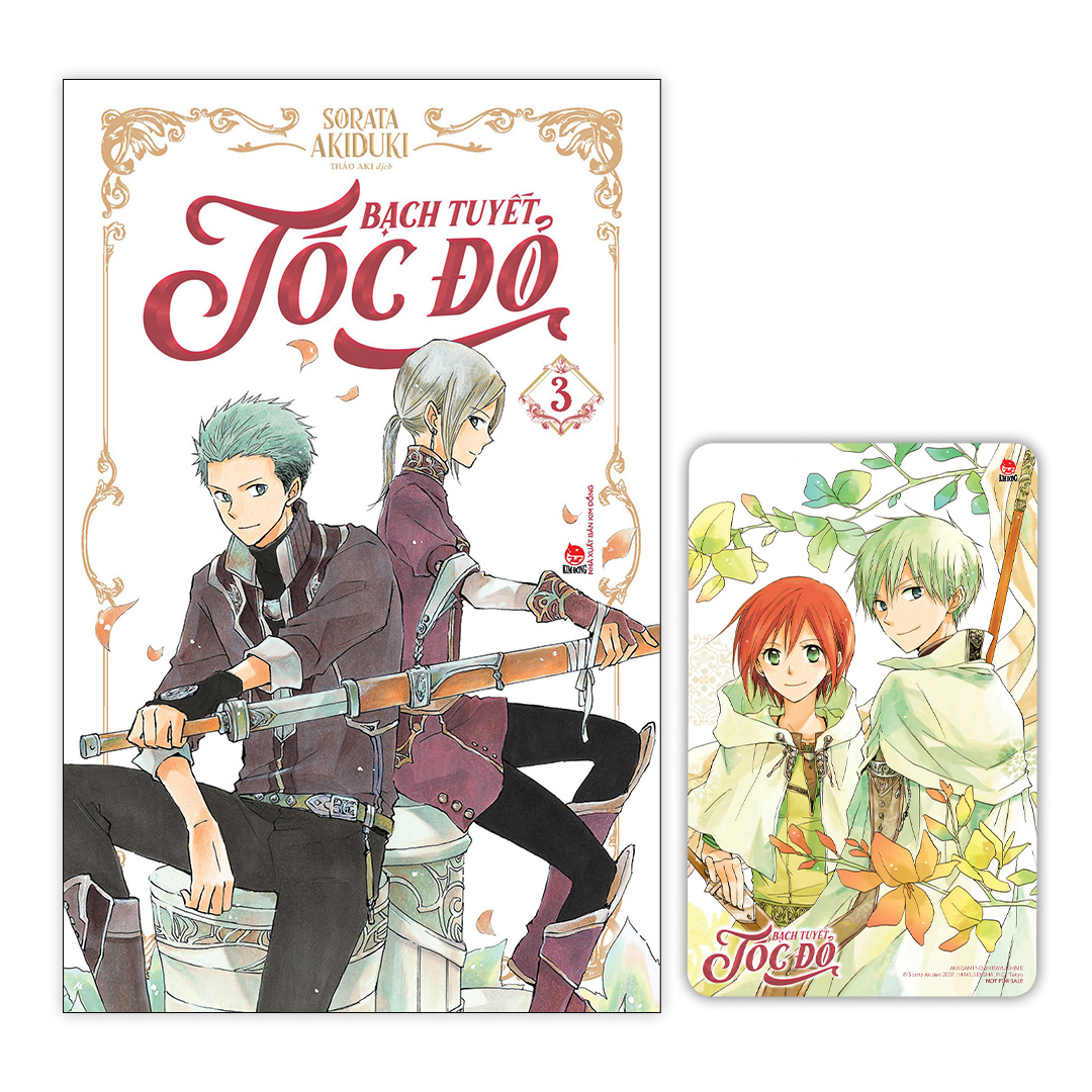 bộ bạch tuyết tóc đỏ - tập 3 - tặng kèm card pvc - Ảnh 2