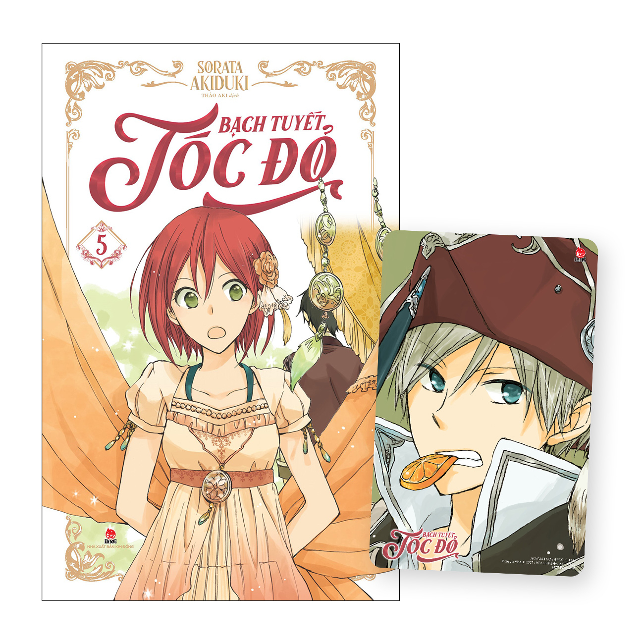 bộ bạch tuyết tóc đỏ - tập 5 - tặng kèm card pvc - Ảnh 2