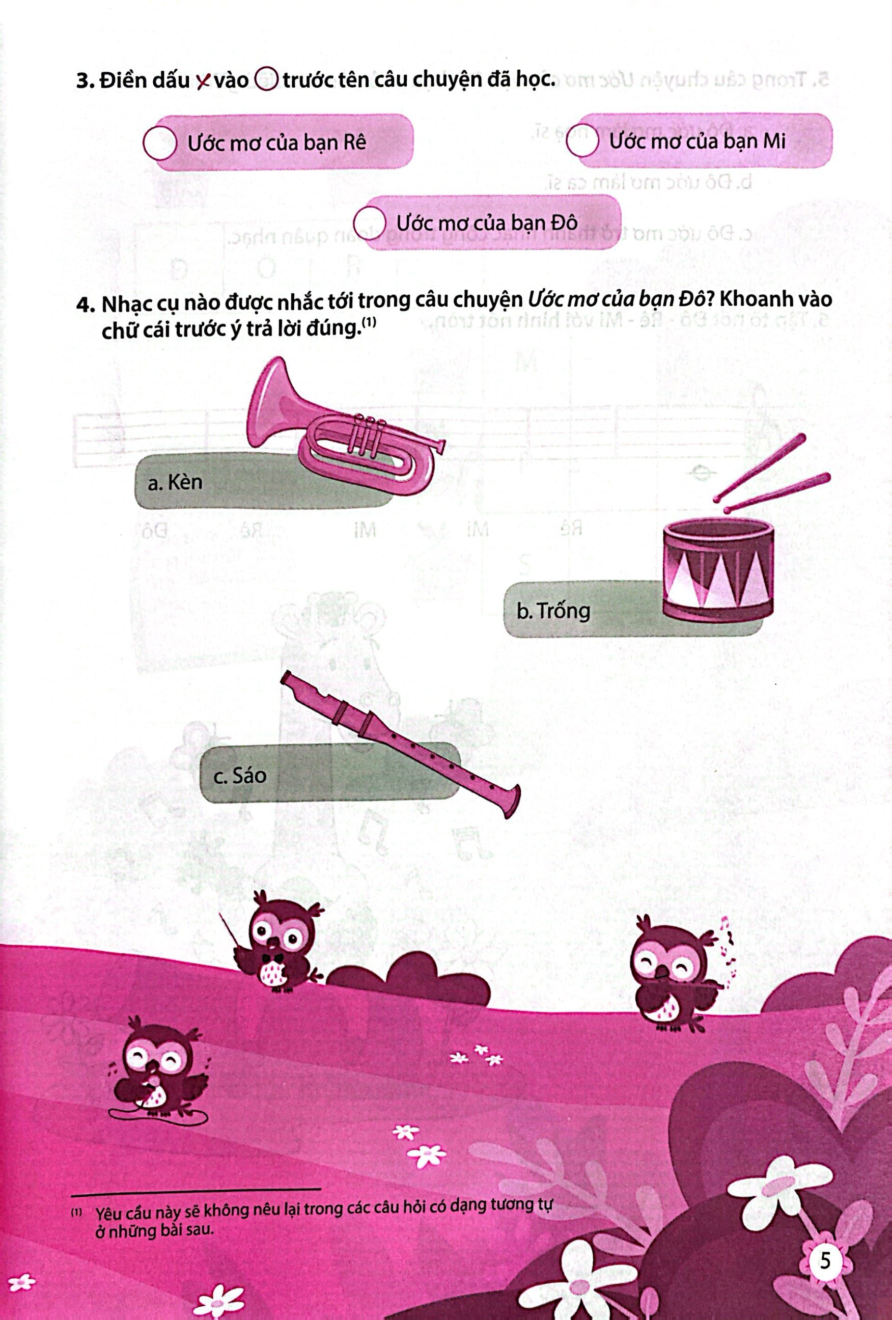 bộ bài tập âm nhạc 2 cơ bản và nâng cao - Ảnh 6