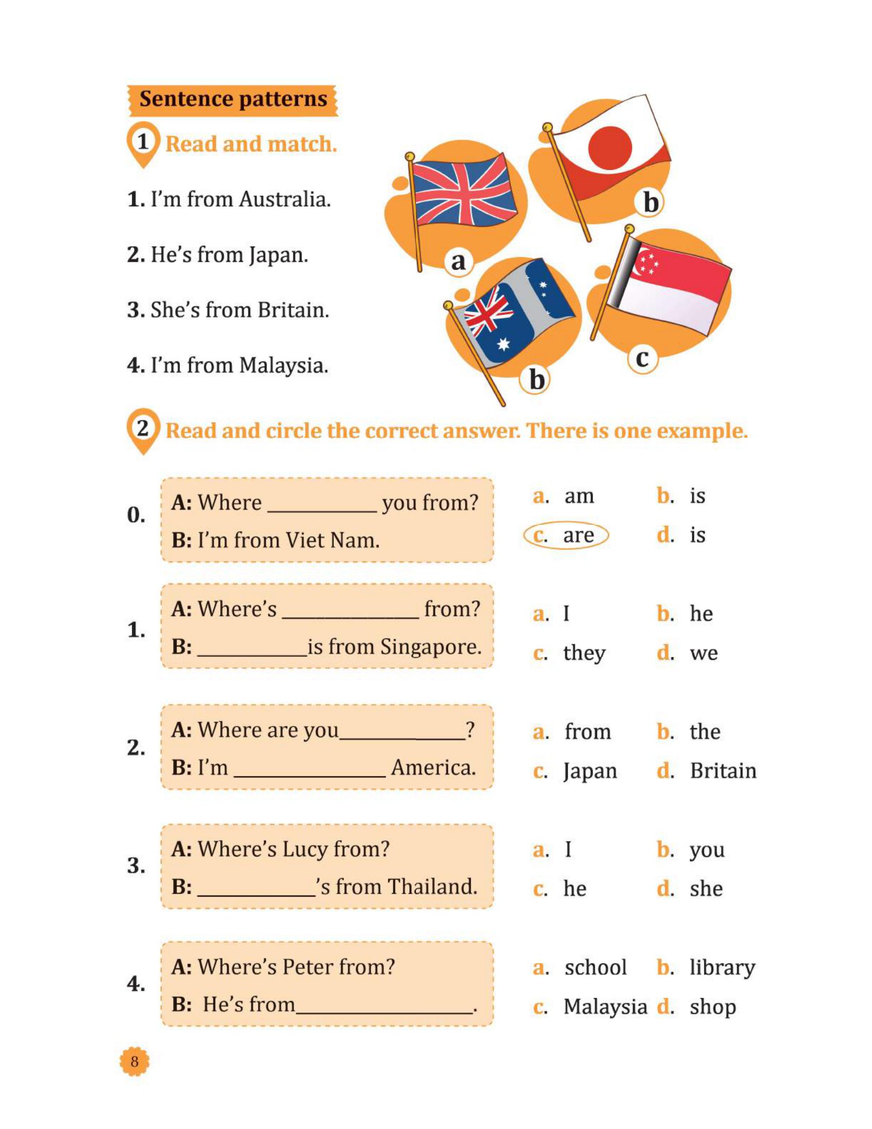 bộ bài tập bổ trợ-nâng cao tiếng anh 4 - tập 1 - Ảnh 5