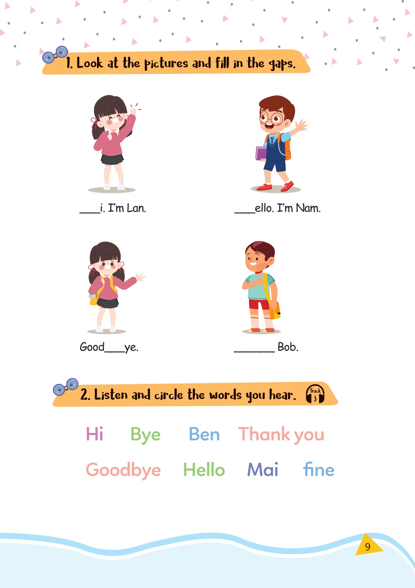 bộ bài tập bổ trợ - nâng cao tiếng anh lớp 3 - tập 1 - Ảnh 10