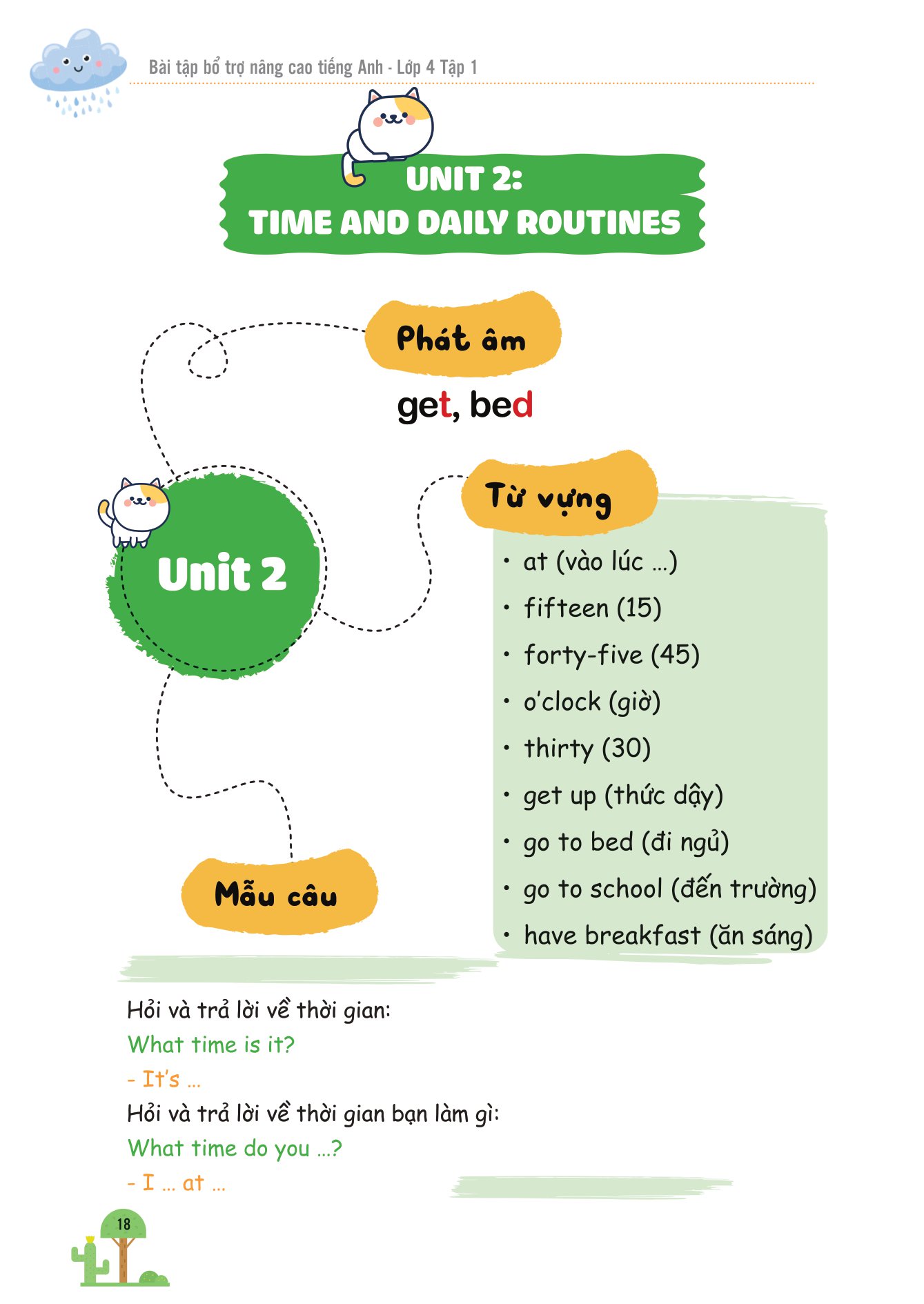 bộ bài tập bổ trợ nâng cao tiếng anh lớp 4 - tập 1 (theo giáo khoa tiếng anh global sucsess) - Ảnh 15
