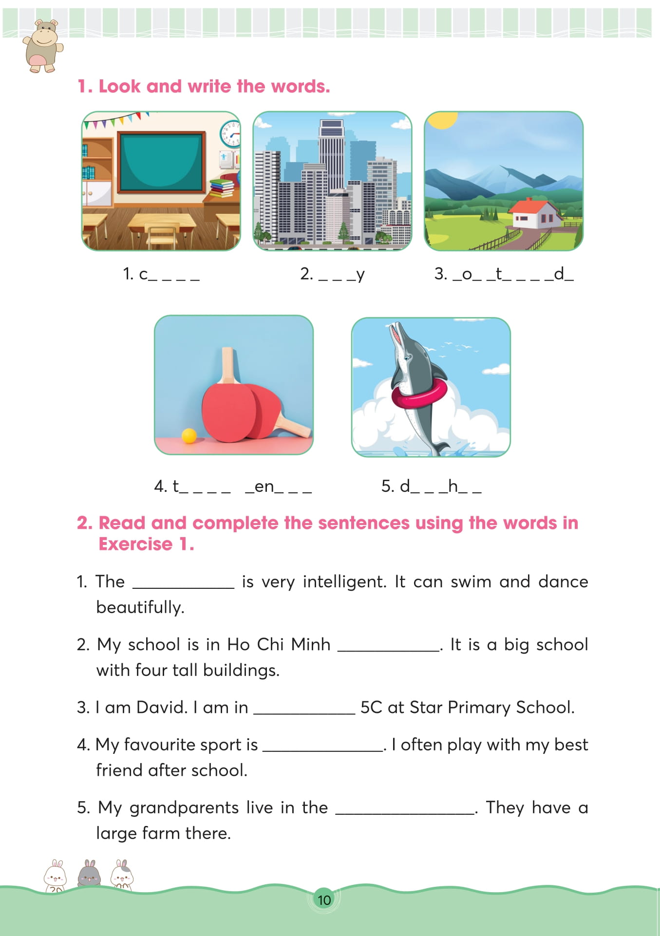 Bộ Bài Tập Bổ Trợ - Nâng Cao Tiếng Anh Lớp 5 - Tập 1 - Ảnh 11