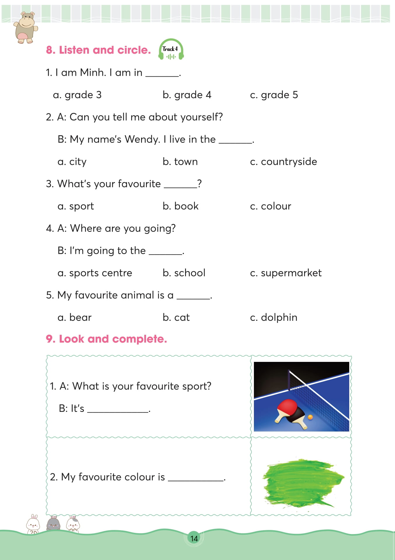 Bộ Bài Tập Bổ Trợ - Nâng Cao Tiếng Anh Lớp 5 - Tập 1 - Ảnh 15