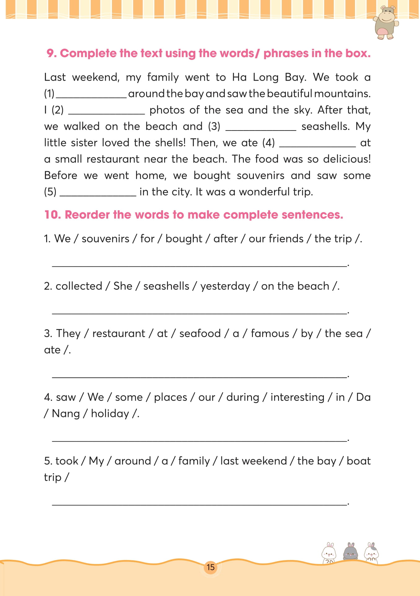 Bộ Bài Tập Bổ Trợ - Nâng Cao Tiếng Anh Lớp 5 - Tập 2 - Ảnh 14