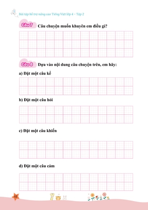 bộ bài tập bổ trợ nâng cao tiếng việt lớp 4 - tập 2 (theo chương trình của bộ sách kết nối tri thức với cuộc sống) - Ảnh 14