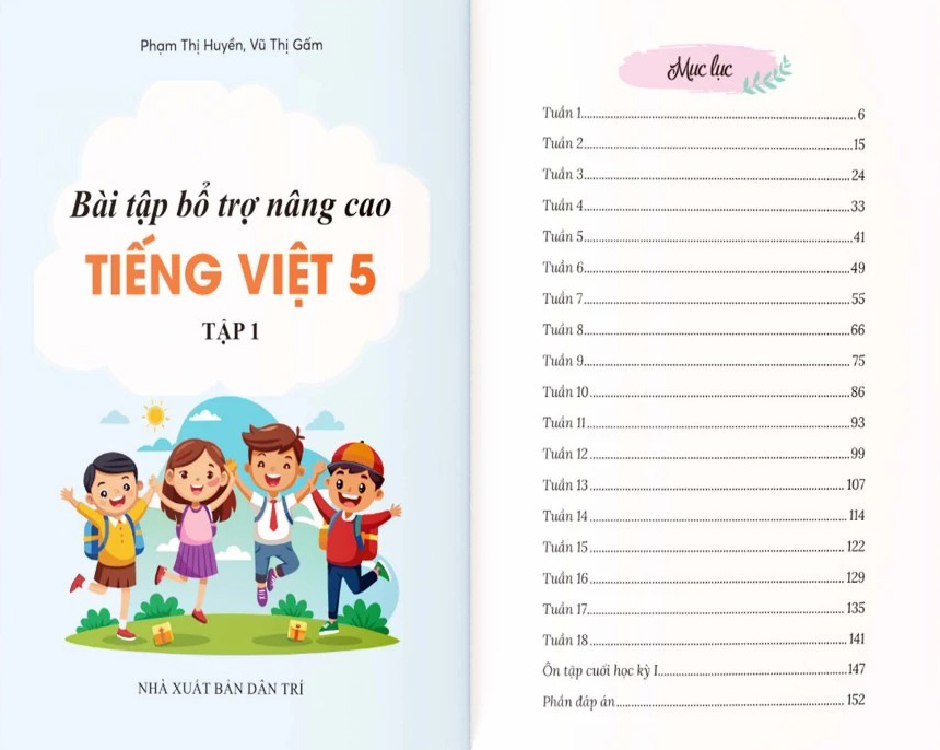 Bộ Bài Tập Bổ Trợ Nâng Cao Tiếng Việt Lớp 5 - Tập 1 - Ảnh 3