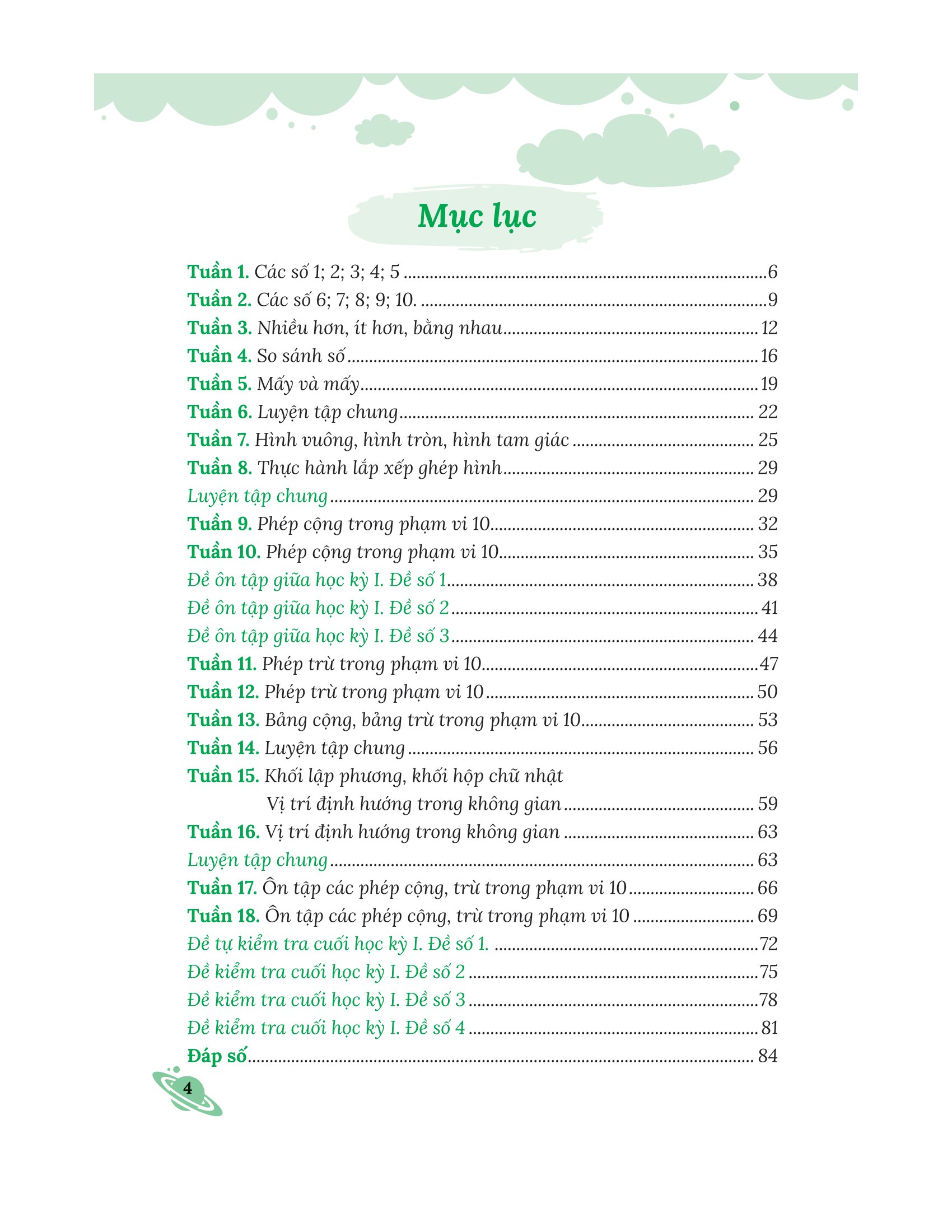 bộ bài tập bổ trợ nâng cao toán lớp 1 - tập 1 (bám sát sgk kết nối tri thức với cuộc sống) - Ảnh 3