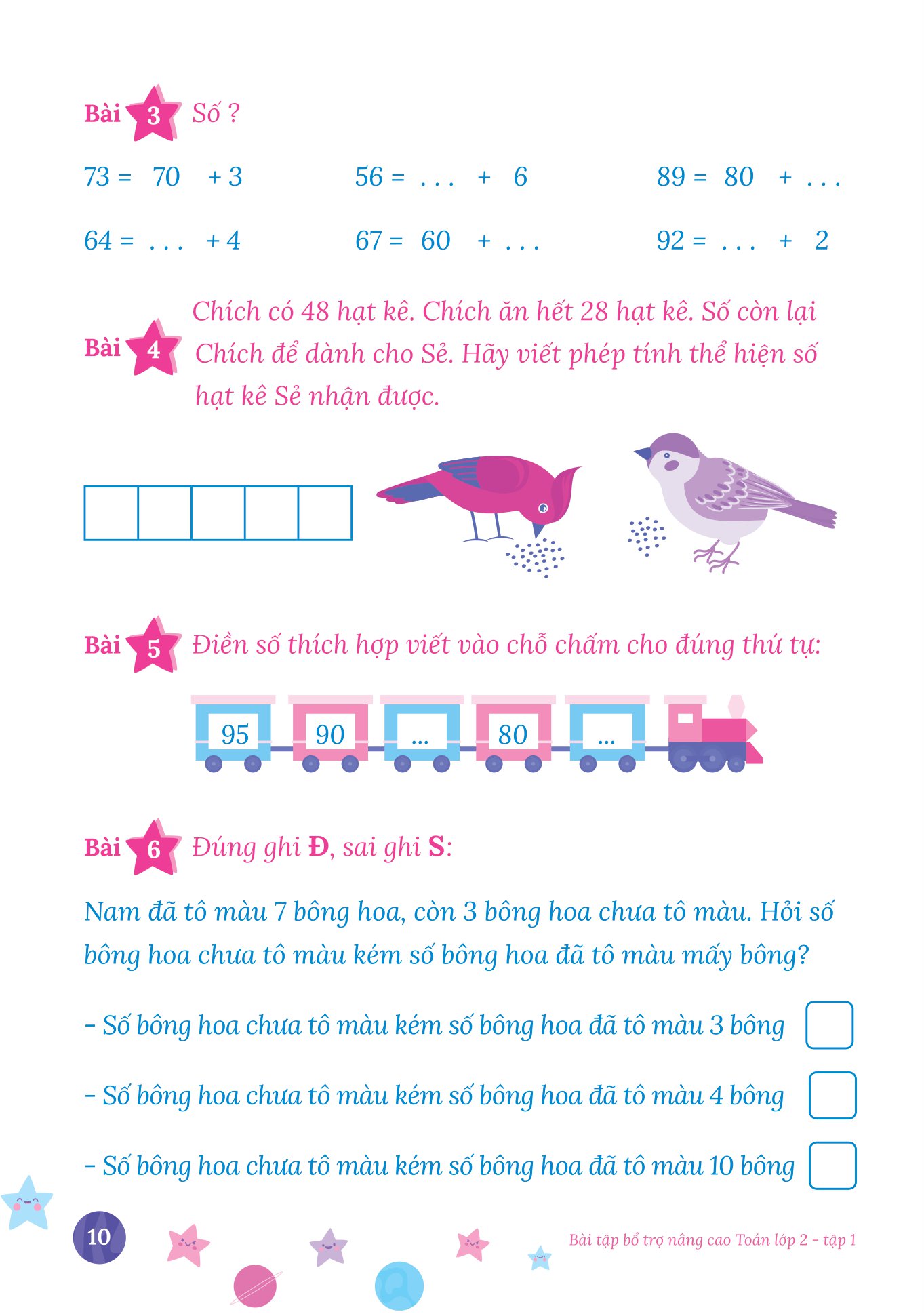 bộ bài tập bổ trợ nâng cao toán lớp 2 - tập 1 (bám sát sgk kết nối tri thức với cuộc sống) - Ảnh 11