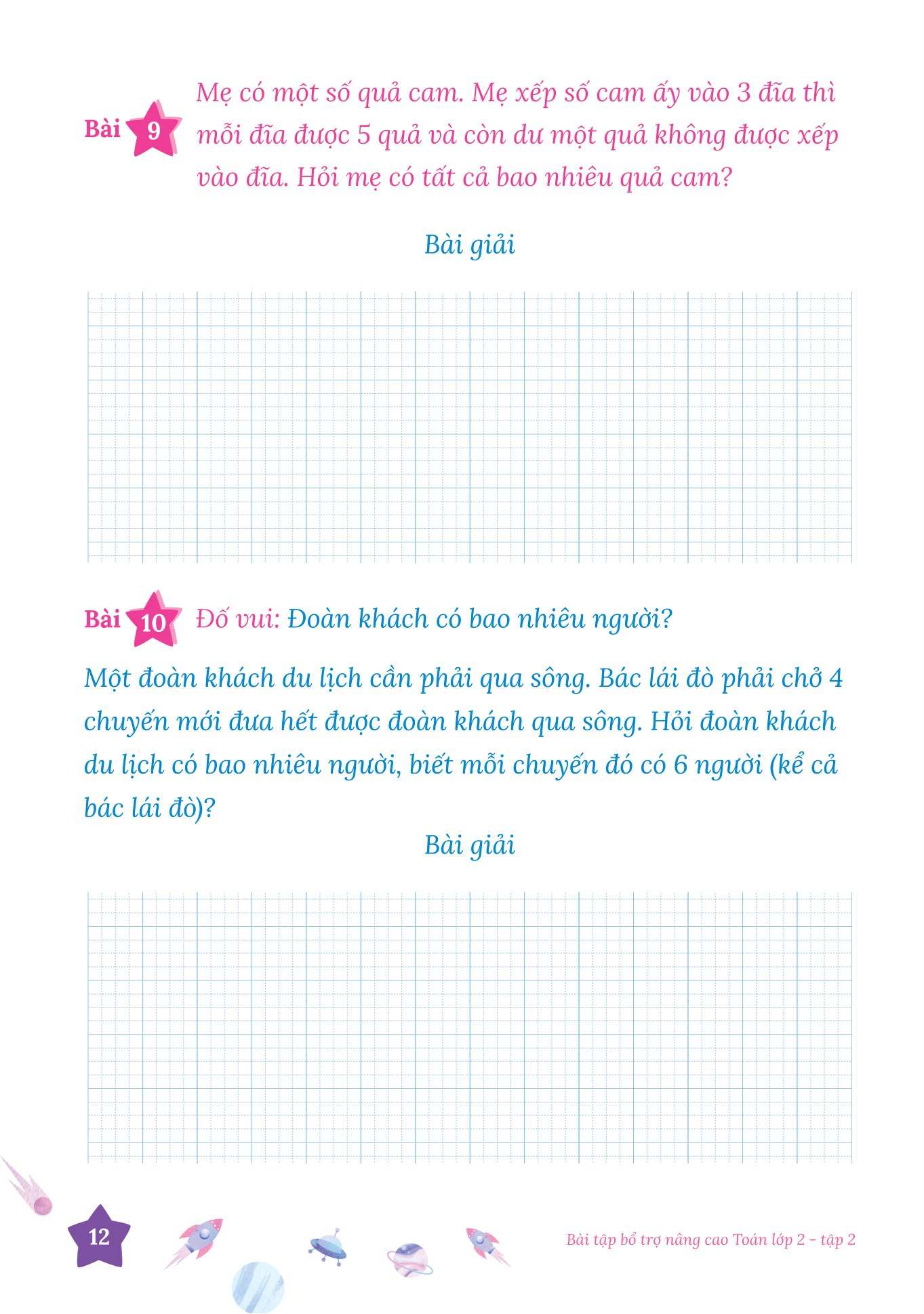 bộ bài tập bổ trợ nâng cao toán lớp 2 - tập 2 - Ảnh 13