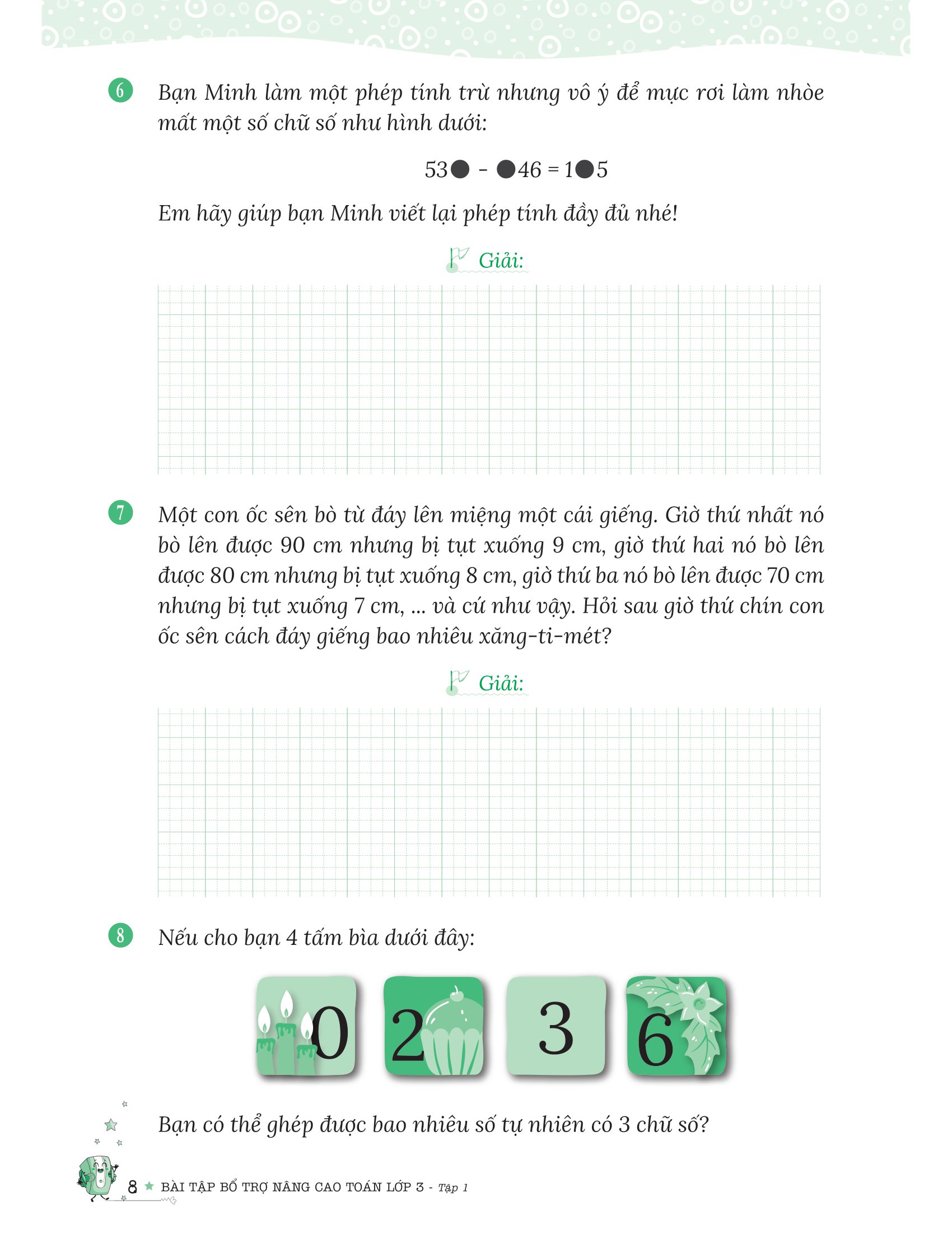bộ bài tập bổ trợ nâng cao toán lớp 3 - tập 1 (theo chương trình gdpt của bộ kết nối tri thức) - Ảnh 7