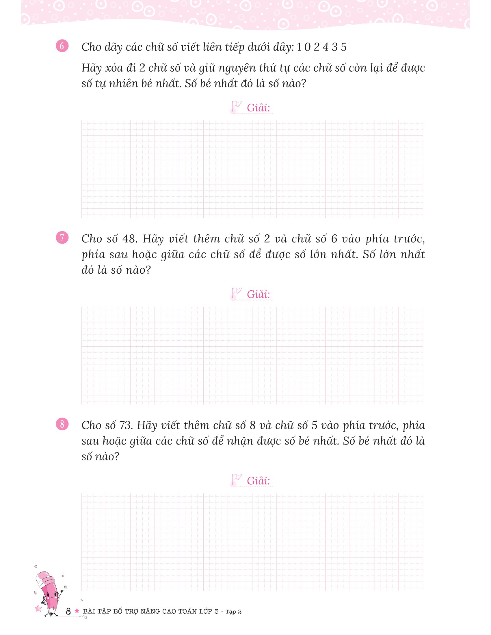 bộ bài tập bổ trợ nâng cao toán lớp 3 - tập 2 (theo chương trình gdpt của bộ kết nối tri thức) - Ảnh 7