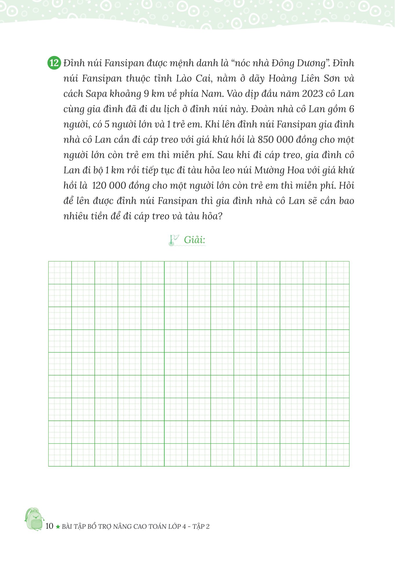 bộ bài tập bổ trợ nâng cao toán lớp 4 - tập 2 (theo chương trình của bộ sách kết nối tri thức với cuộc sống) - Ảnh 9