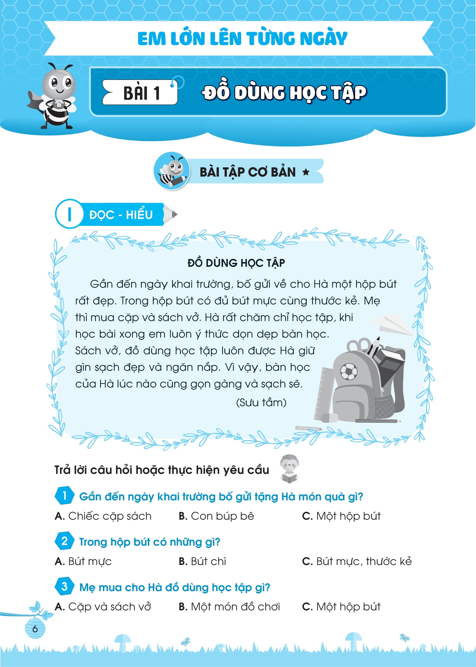 Bộ Bài Tập Bổ Trợ Tiếng Việt Cơ Bản Và Nâng Cao Lớp 2 - Tập 1 - Ảnh 7