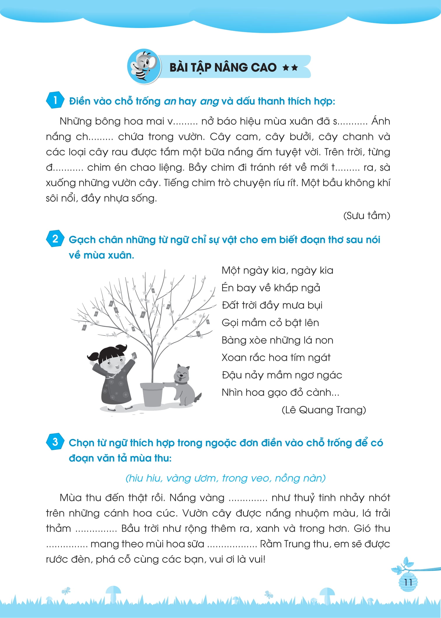 Bộ Bài Tập Bổ Trợ Tiếng Việt Cơ Bản Và Nâng Cao Lớp 2 - Tập 2 - Ảnh 12