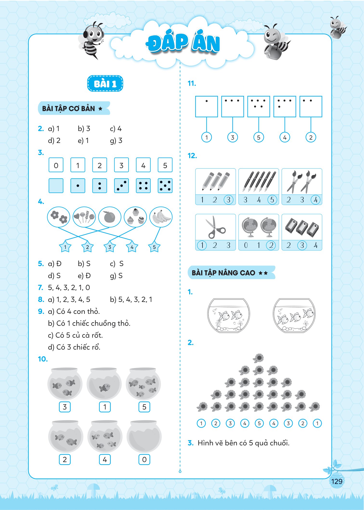 bộ bài tập bổ trợ toán cơ bản và nâng cao lớp 1 - tập 1 - Ảnh 15