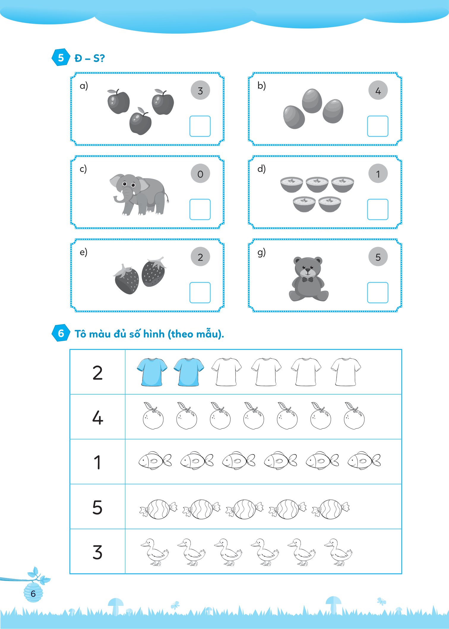 bộ bài tập bổ trợ toán cơ bản và nâng cao lớp 1 - tập 1 - Ảnh 7
