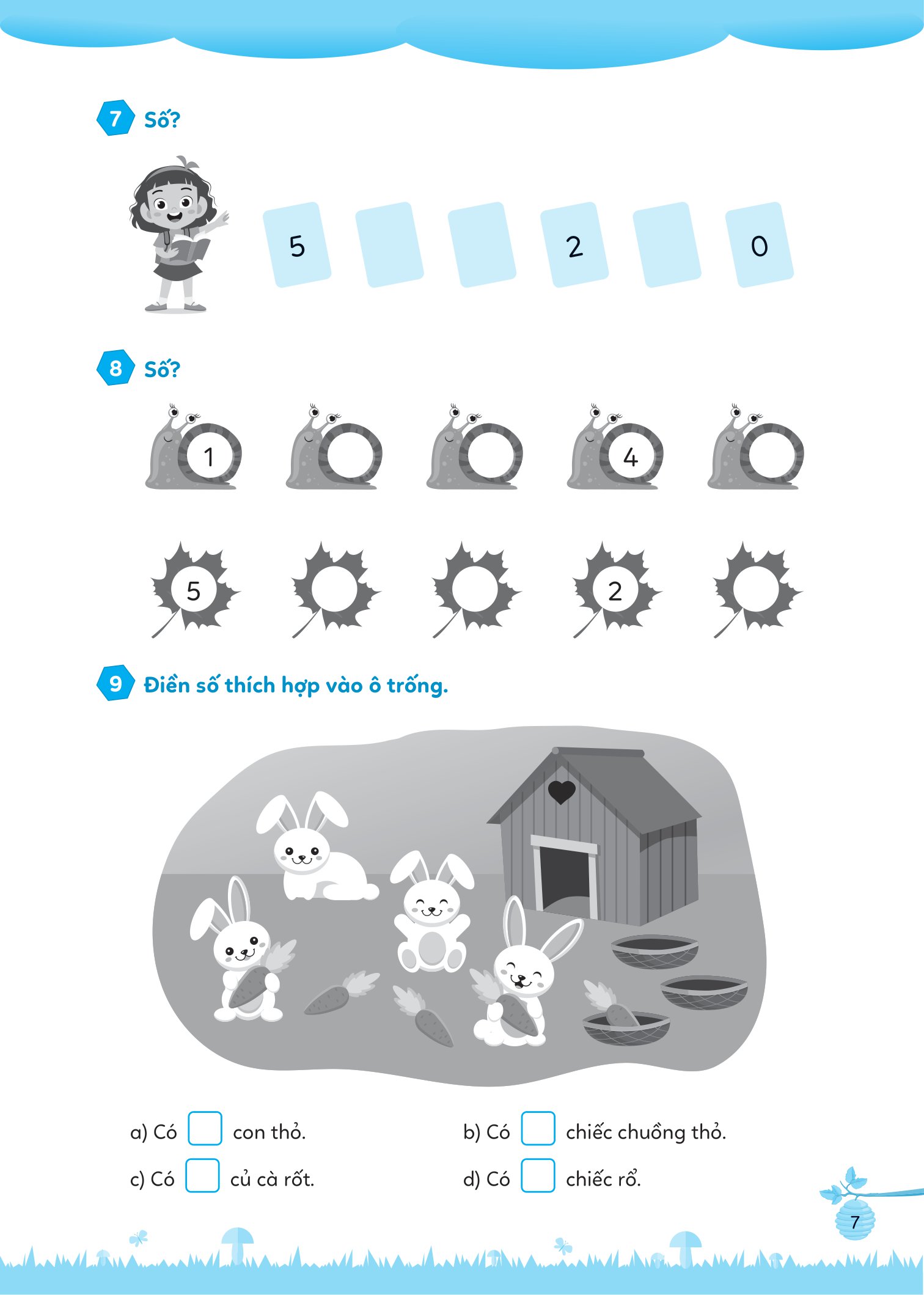 bộ bài tập bổ trợ toán cơ bản và nâng cao lớp 1 - tập 1 - Ảnh 8