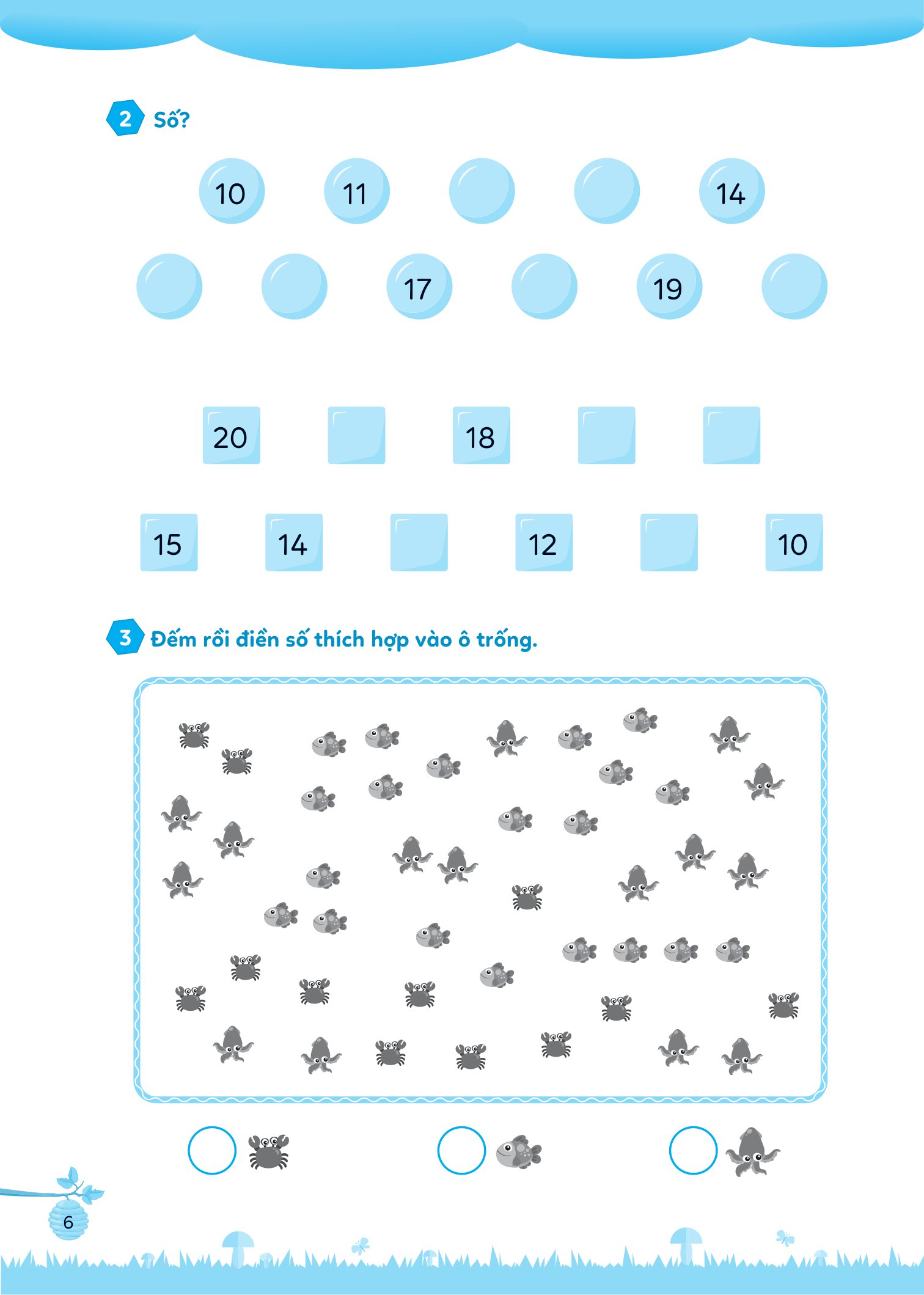 bộ bài tập bổ trợ toán cơ bản và nâng cao lớp 1 - tập 2 - Ảnh 7