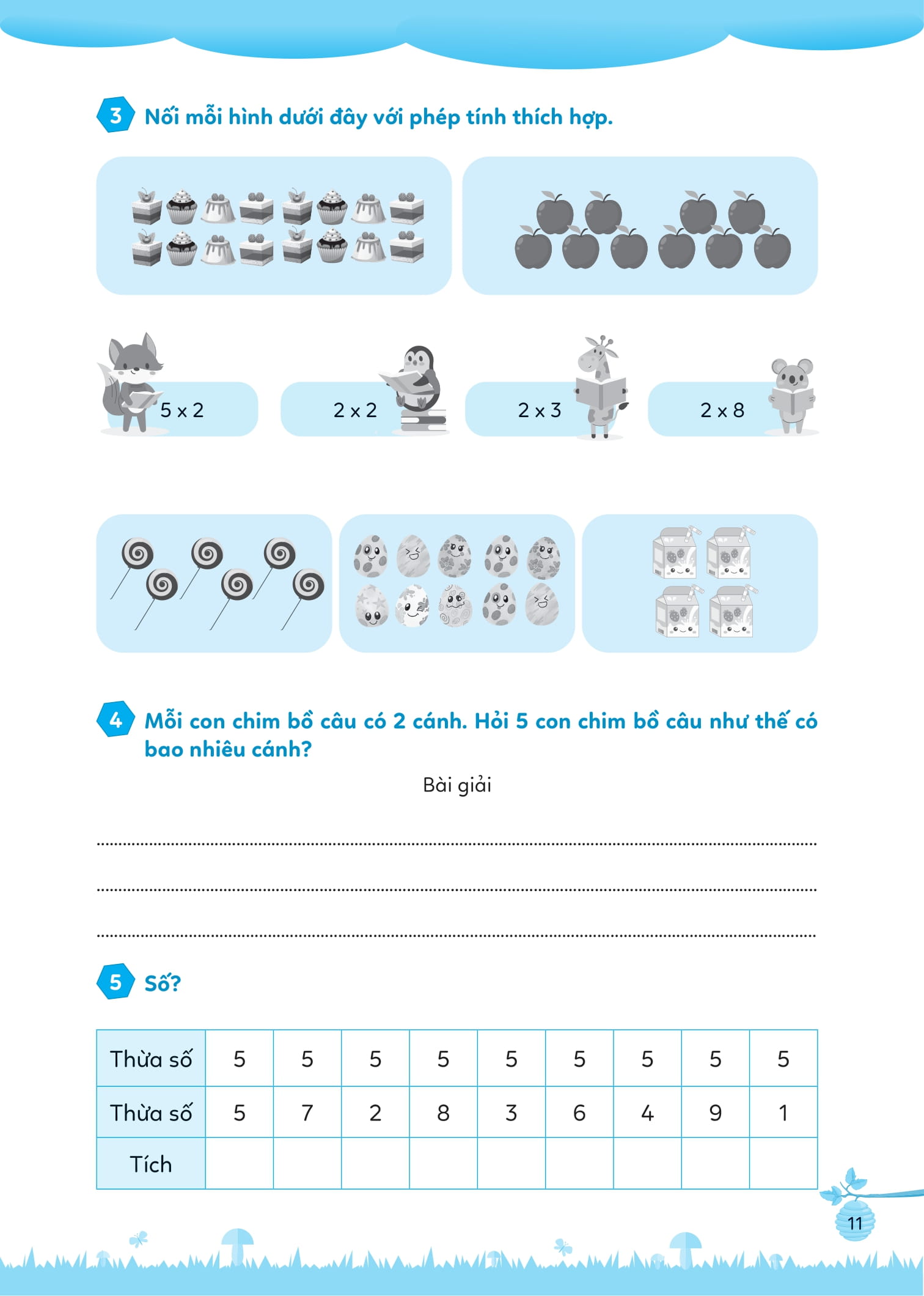 Bộ Bài Tập Bổ Trợ Toán Cơ Bản Và Nâng Cao Lớp 2 - Tập 2 - Ảnh 13