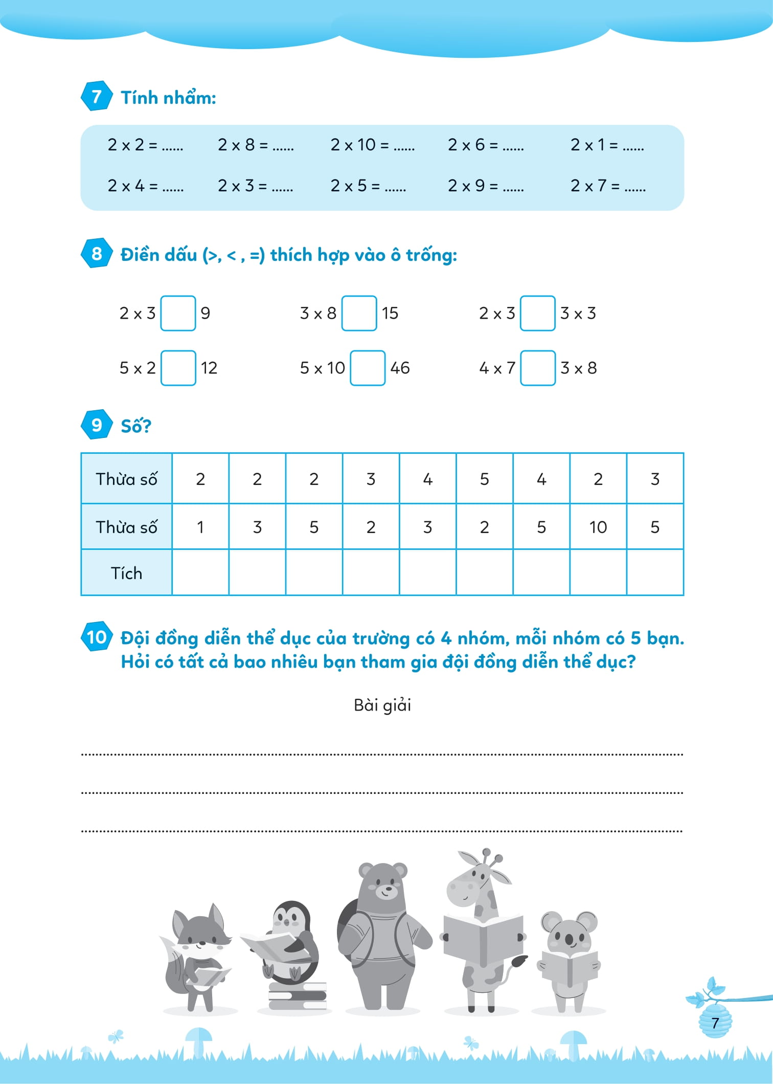 Bộ Bài Tập Bổ Trợ Toán Cơ Bản Và Nâng Cao Lớp 2 - Tập 2 - Ảnh 9