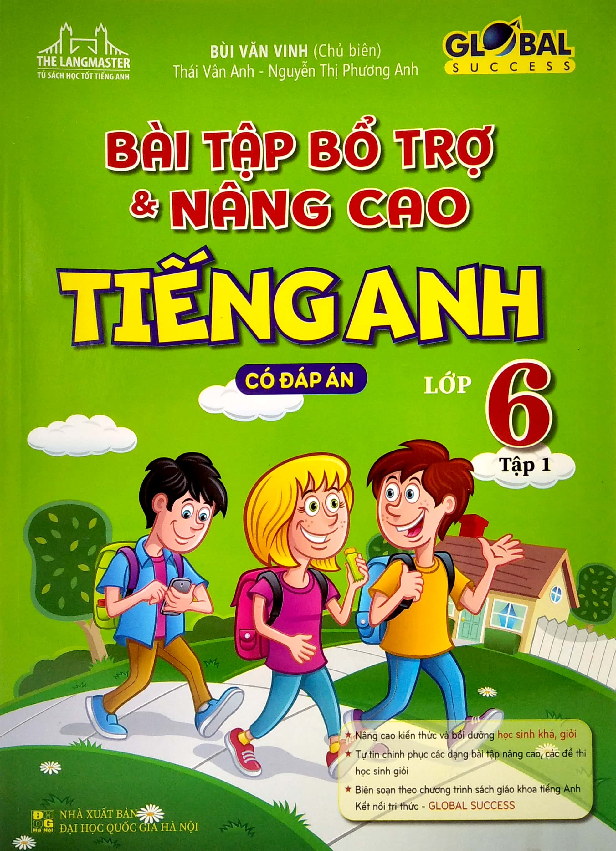bộ bài tập bổ trợ và nâng cao tiếng anh lớp 6 - tập 1 (có đáp án) - Ảnh 2