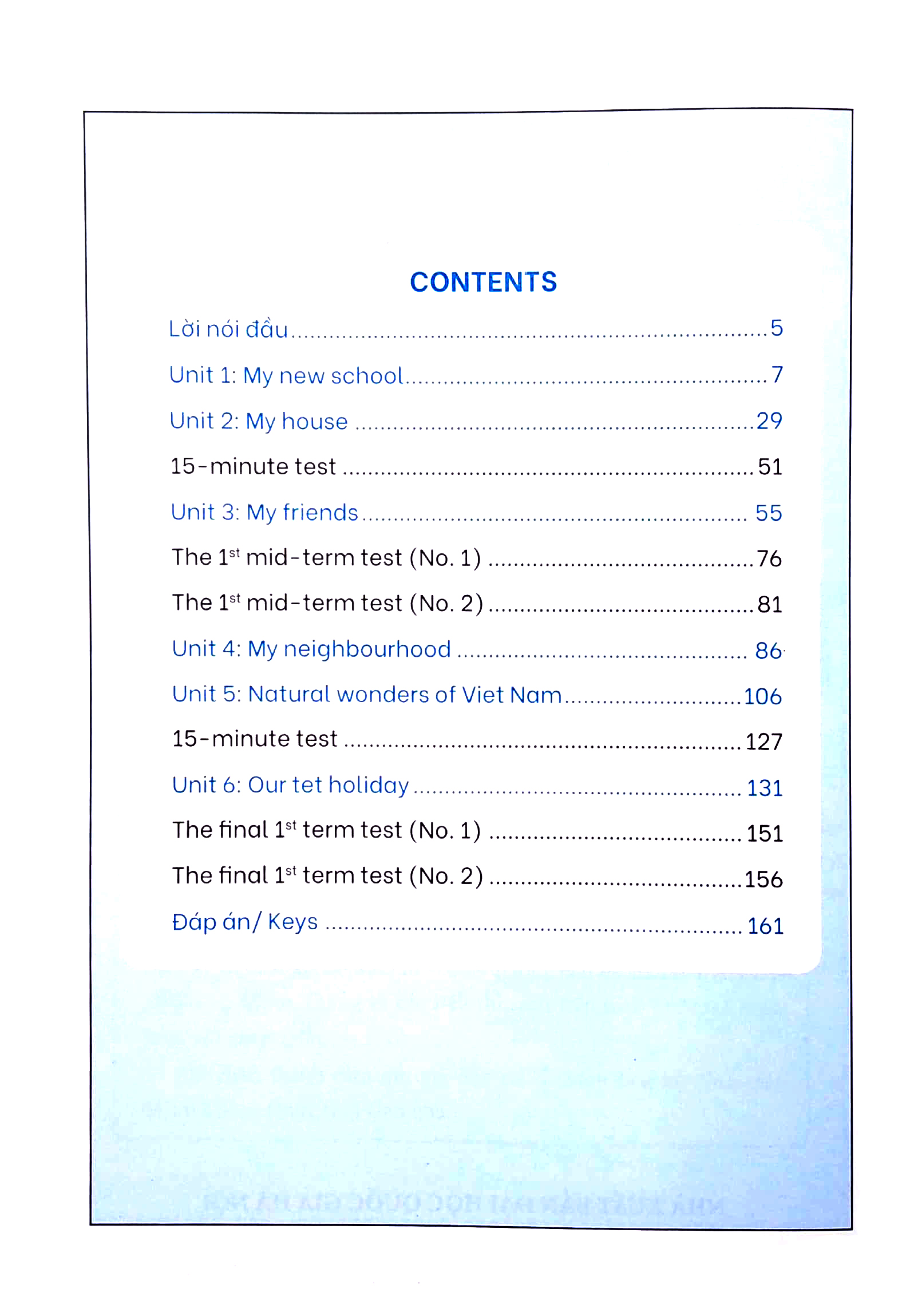 bộ bài tập bổ trợ và nâng cao tiếng anh lớp 6 - tập 1 (có đáp án) - Ảnh 3