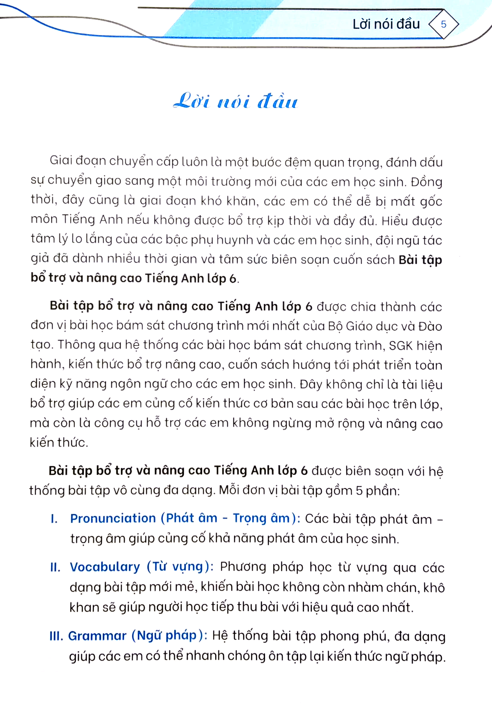 bộ bài tập bổ trợ và nâng cao tiếng anh lớp 6 - tập 1 (có đáp án) - Ảnh 4
