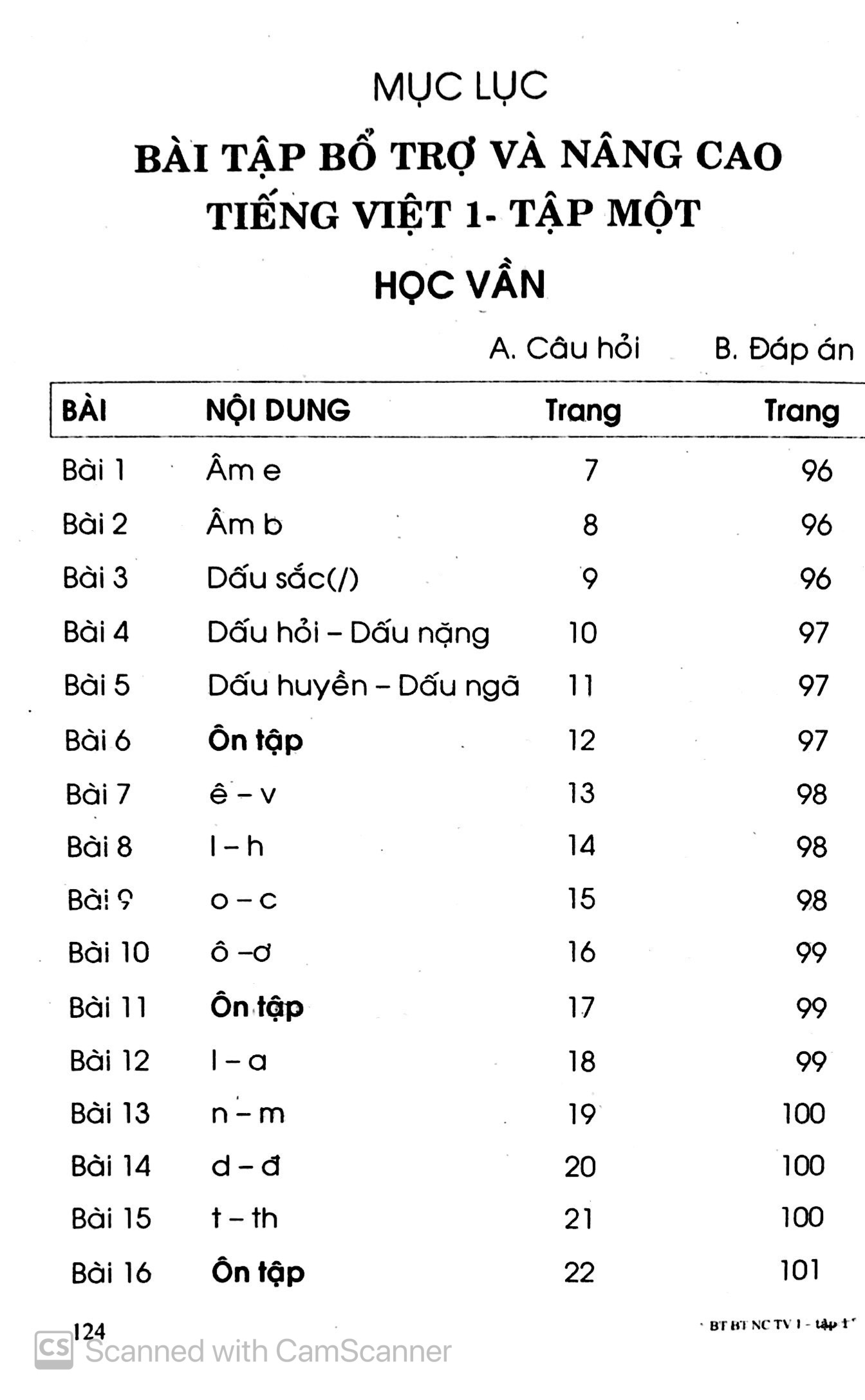 bộ bài tập bổ trợ và nâng cao tiếng việt 1 - tập 1 - Ảnh 3