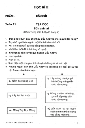 bộ bài tập bổ trợ và nâng cao tiếng việt 4 - tập 2 - Ảnh 4