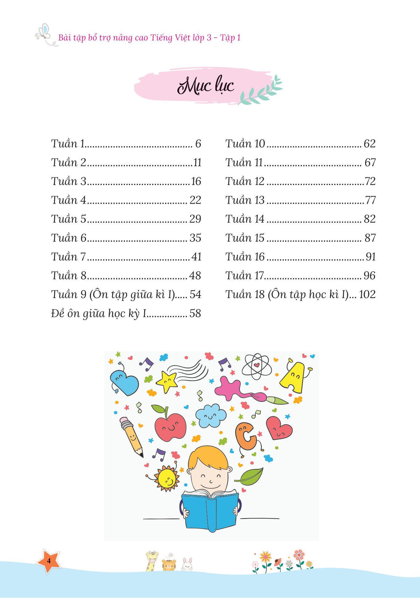 bộ bài tập bổ trợ và nâng cao tiếng việt lớp 3 - tập 1 - Ảnh 5