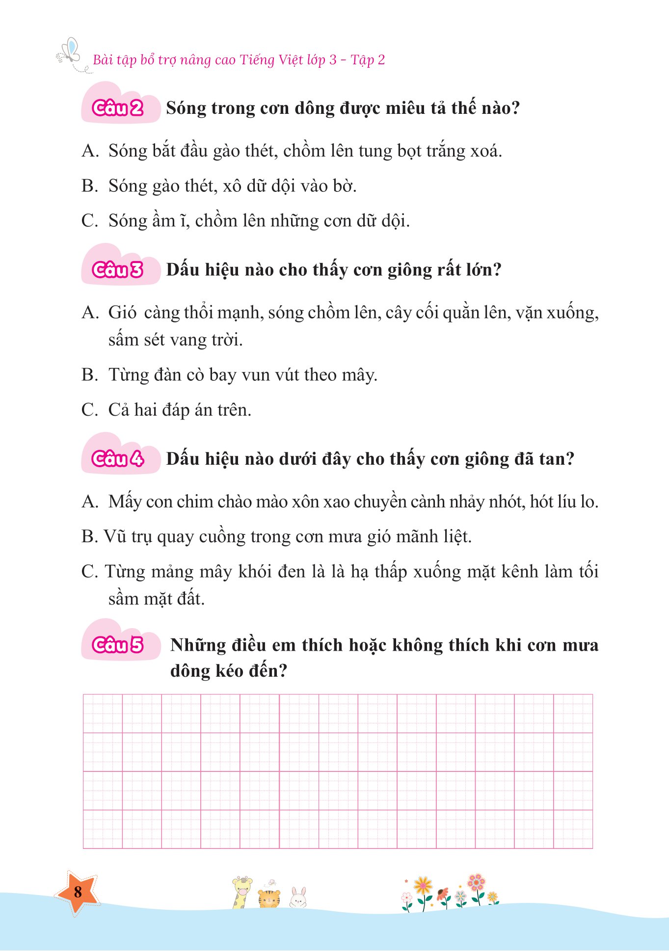 bộ bài tập bổ trợ và nâng cao tiếng việt lớp 3 - tập 2 (theo chương trình gdpt của bộ kết nối tri thức) - Ảnh 9