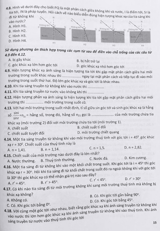 Bộ Bài Tập Cơ Bản Và Nâng Cao Khoa Học Tự Nhiên 9 - Ảnh 4