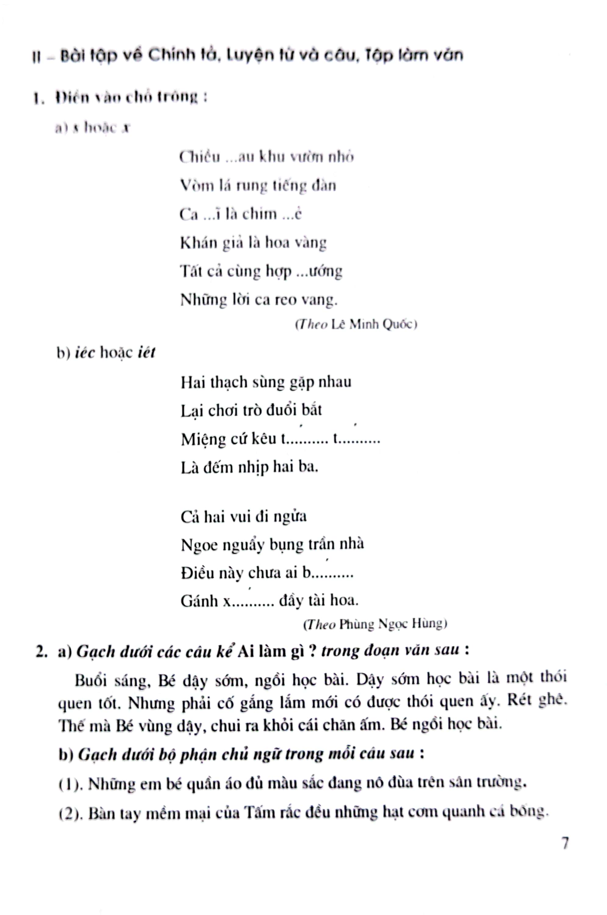 bộ bài tập cuối tuần tiếng việt 4 - tập 2 (2021) - Ảnh 5