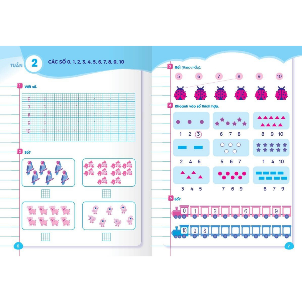 bộ bài tập cuối tuần toán 1 - tập 1 (kết nối tri thức) - Ảnh 6