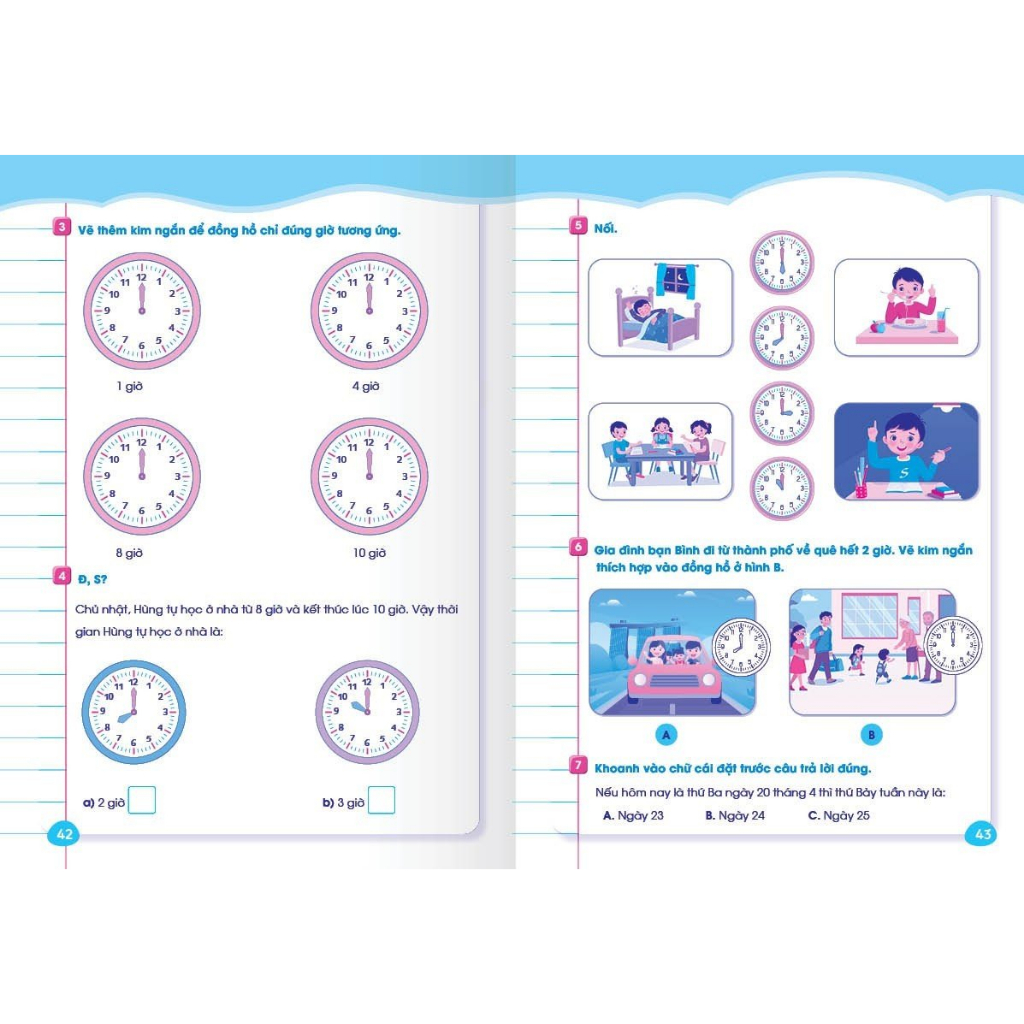 bộ bài tập cuối tuần toán 1 - tập 2 (kết nối tri thức) - Ảnh 4