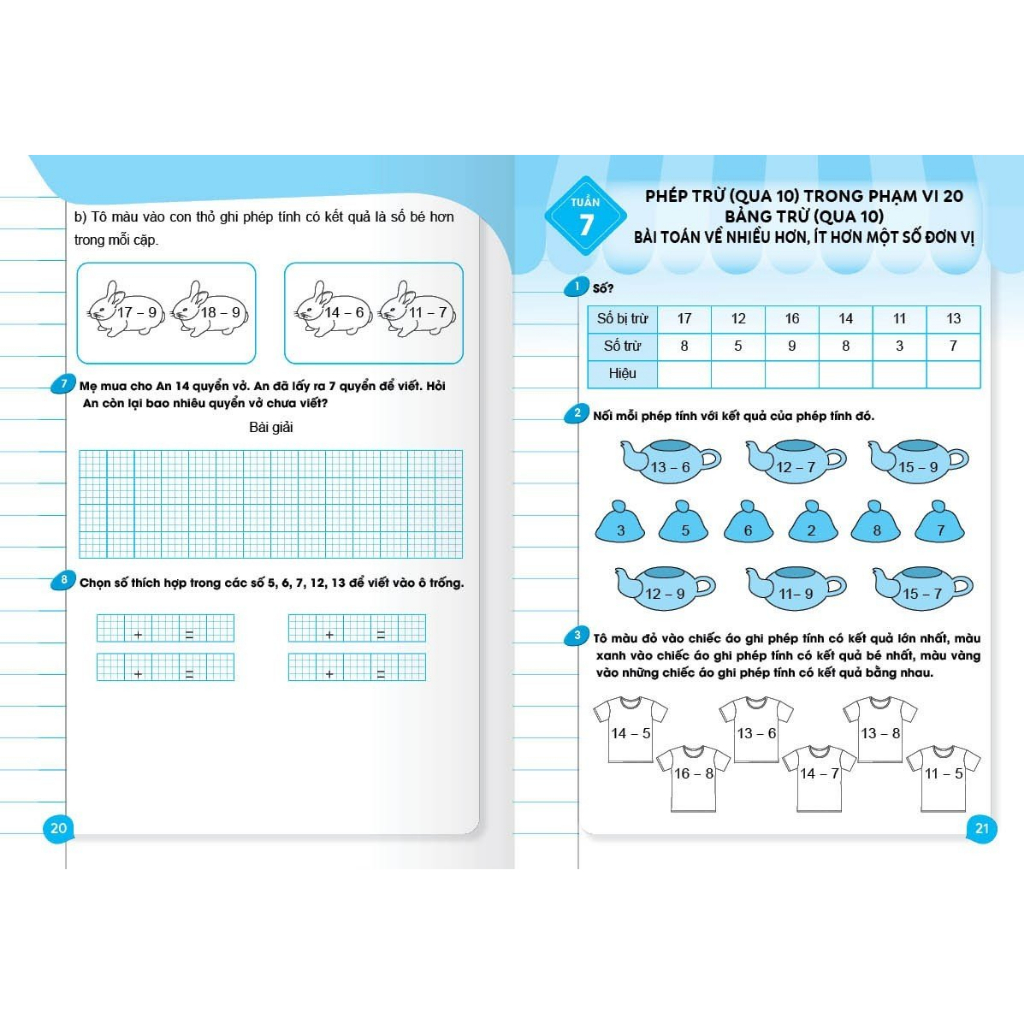 bộ bài tập cuối tuần toán 2 - tập 1 (kết nối tri thức) - Ảnh 5