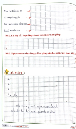 bộ bài tập hằng ngày tiếng việt 3 - tập 1 (cánh diều) (2022) - Ảnh 5