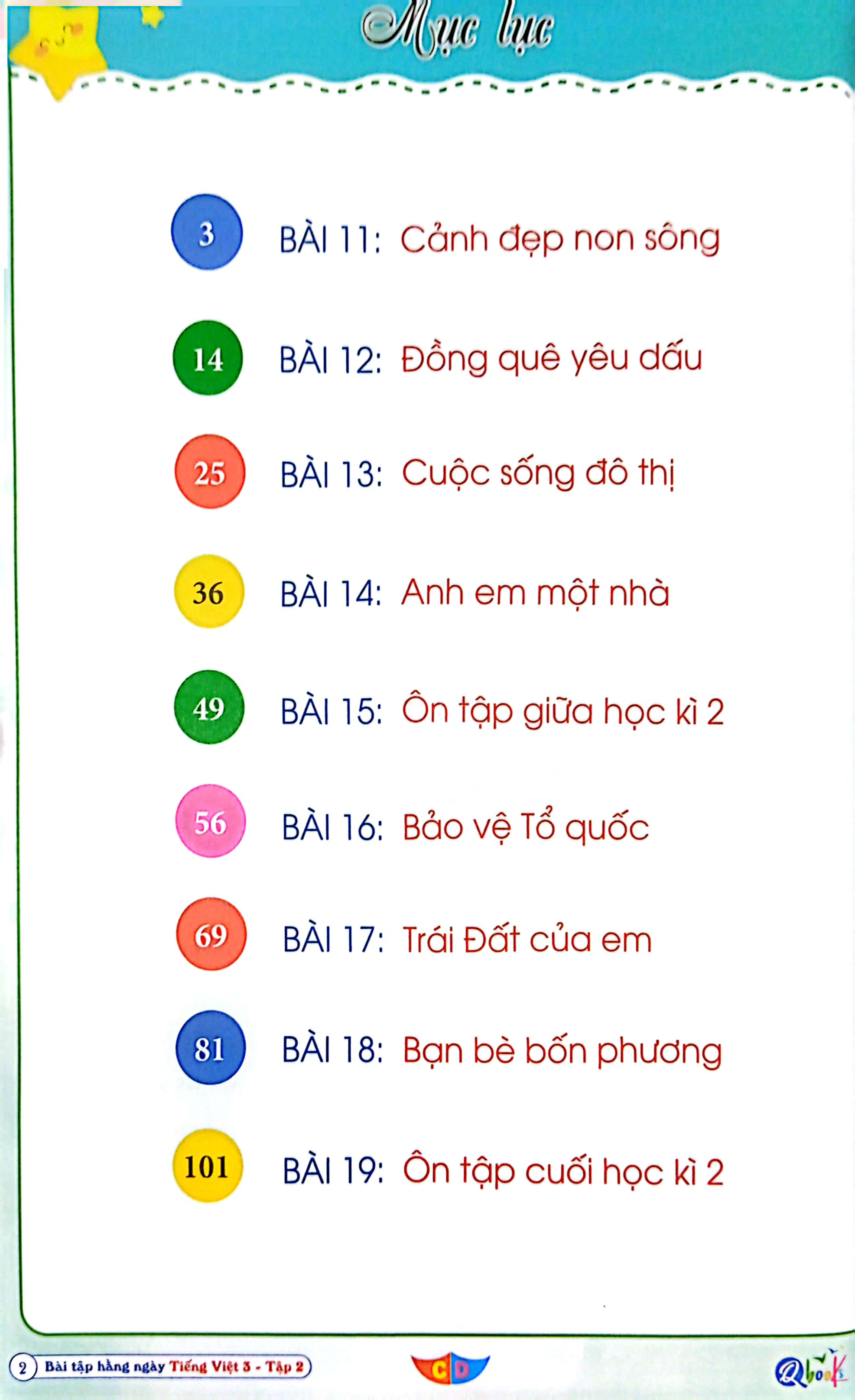 bộ bài tập hằng ngày tiếng việt 3 - tập 2 (cánh diều) (2022) - Ảnh 3