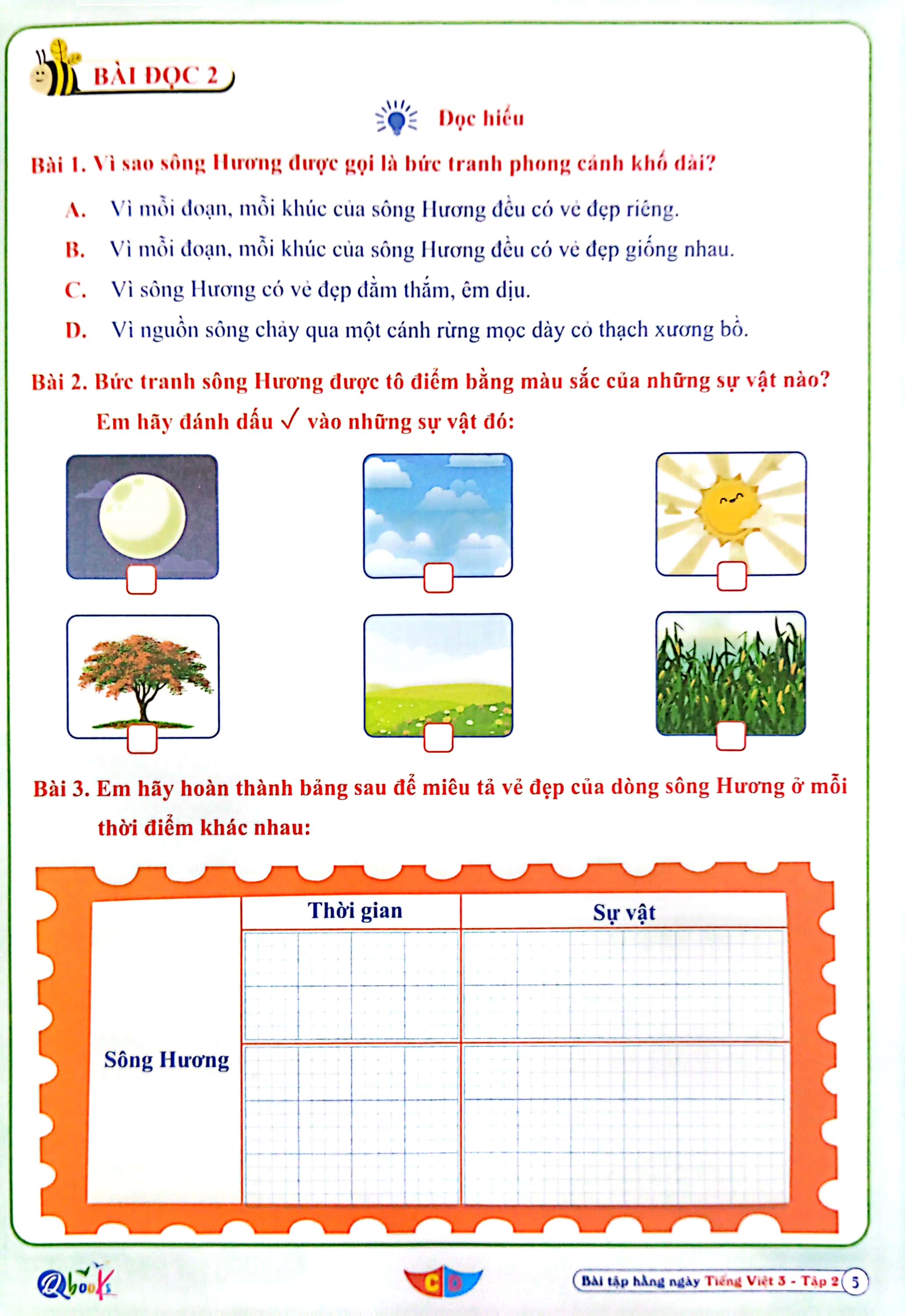 bộ bài tập hằng ngày tiếng việt 3 - tập 2 (cánh diều) (2022) - Ảnh 6