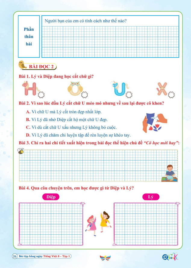 Bộ Bài Tập Hằng Ngày Tiếng Việt 5 - Tập 1 (Cánh Diều) - Ảnh 6